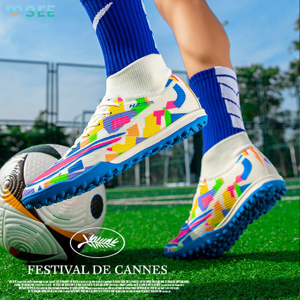 SeeMore Selection Cleats Sneaker Shoes High Gripping Power Comfortable Soccer Shoes Football Cleats
