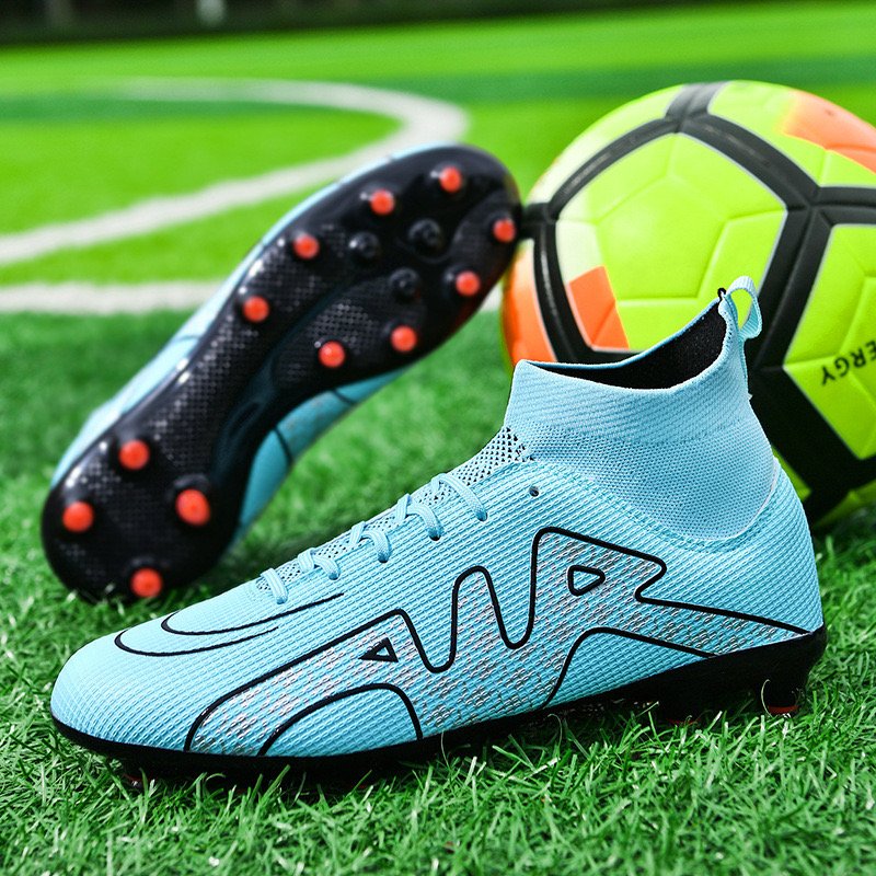 OEM ODM brand design soccer cleats breathable men boys football shoes