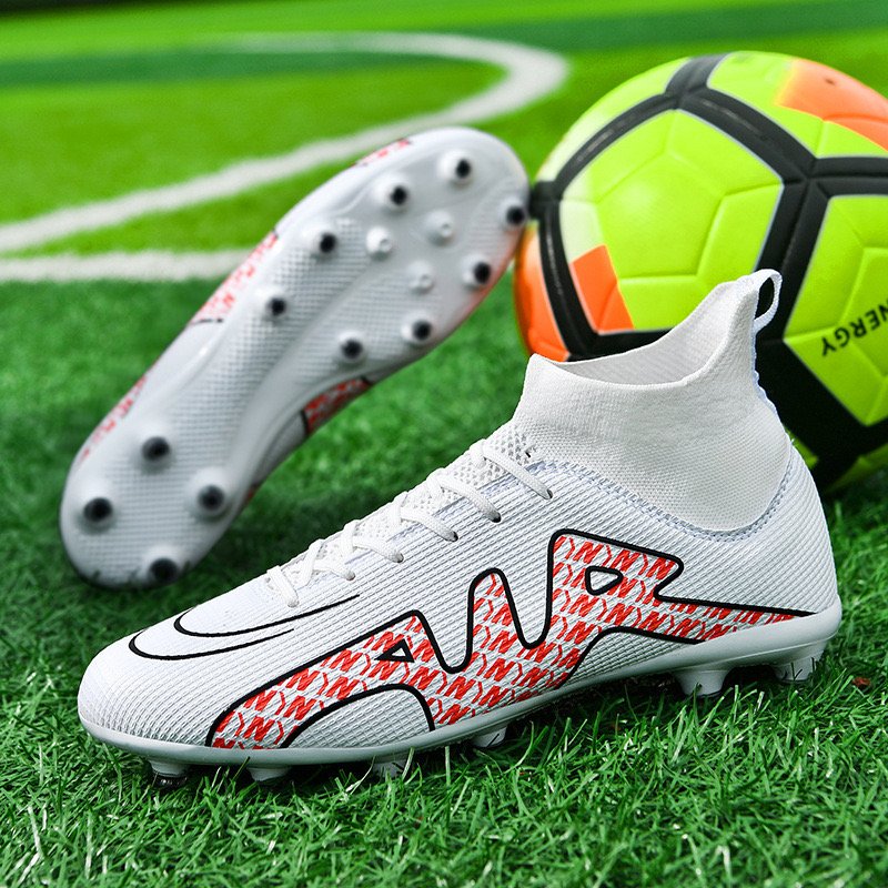 OEM ODM brand design soccer cleats breathable men boys football shoes