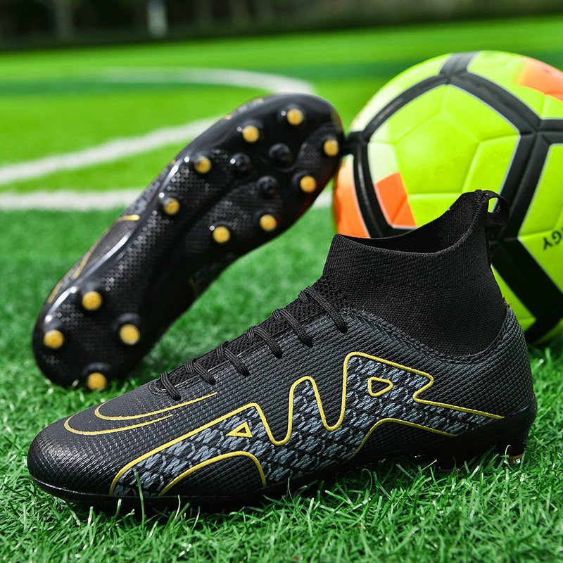 OEM ODM brand design soccer cleats breathable men boys football shoes