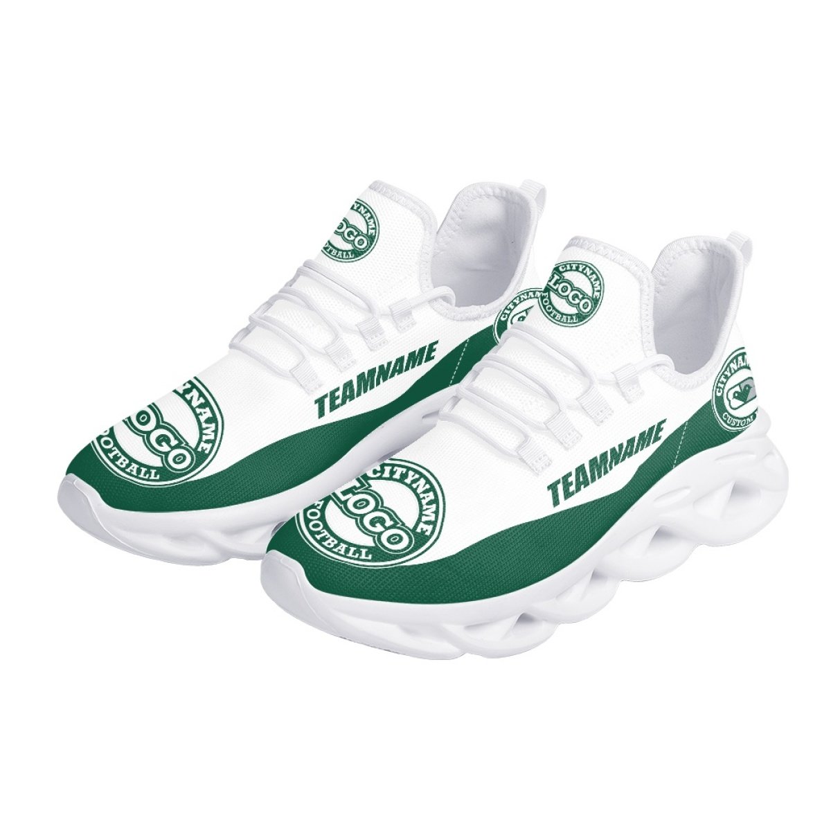 Formal Custom Trademark Soccer 3D Printed Image Dropshipping Leisure Customized Versatile Sports Running Shoes Shoes Casual
