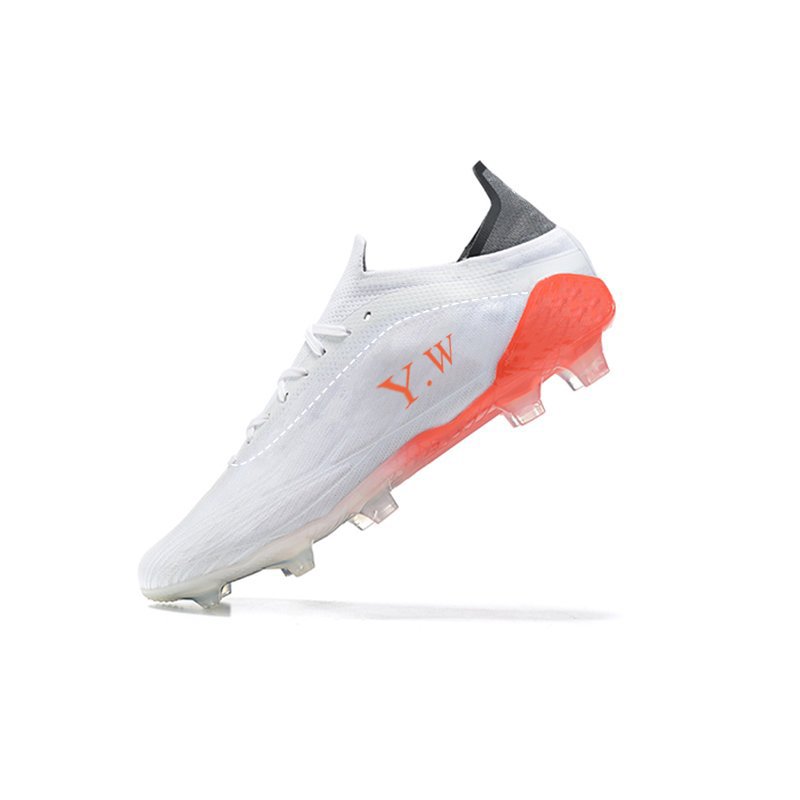 Long Spikes Football Shoes Men Outdoor Black White Classical Training Football Boots Ultralight Non-Slip Sport Turf Soccer Cleat