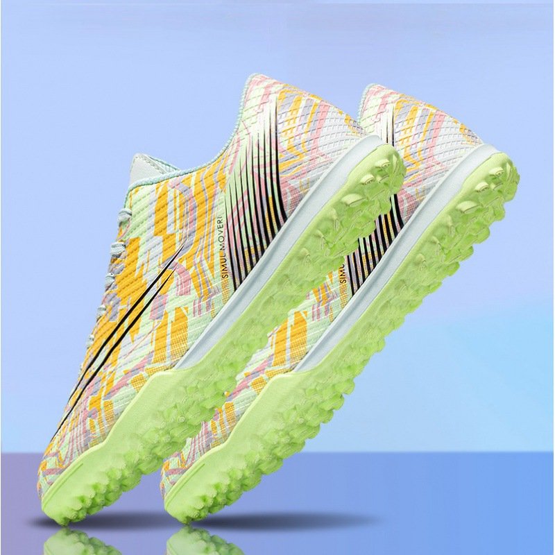 High-top football shoes boys' broken nails professional students wear-resistant non-slip adult grass training shoes