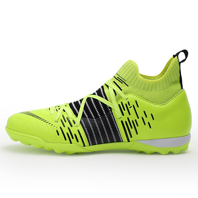 Special offer men's and women's soccer shoes family outdoor casual shoes good quality chunk rubber sports shoes