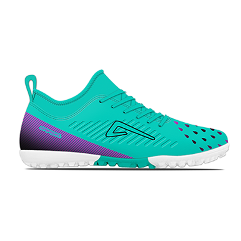 High Quality Men's Custom Indoor Soccer Shoes Fast Delivery Turf Style Mesh Insole Futsal Football Cleats for All Seasons
