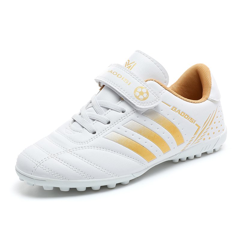 Football Shoes Low-top Lace Up Soccer futsal shoes Football Boots TF Team Sports Boy's Girls' Children's Footwear Hook & Loop