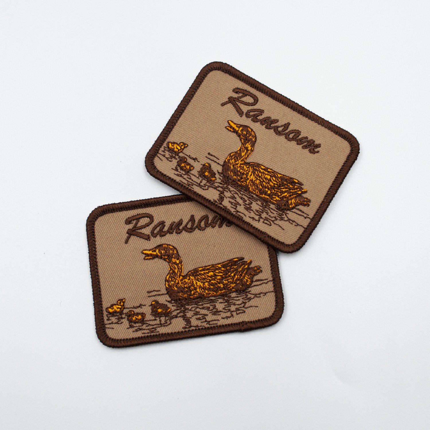 Custom Hat Fabric Woven Full Embroidered Logo Iron On Embroidery Badges Patches for Jackets Hats Clothing