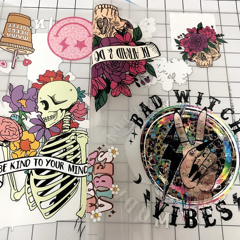 Custom Printing Logo Hot Ready Press Stickers Plastisol Inkjet Dtf Washable Heat Transfer Labels For Hoodies T-Shirts