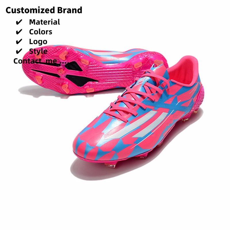 Factory Oem Men'S Professional Best Selling Cheap Ag Firm Ground Junior Football Boots Shoes Soccer Cleats