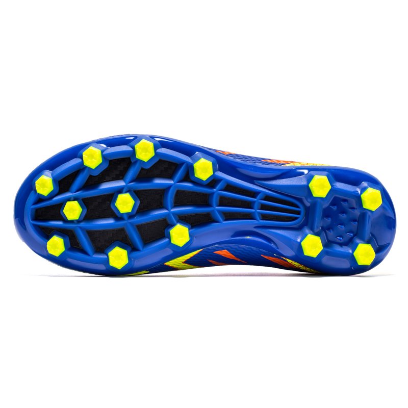 Factory Customize Men Cleats Football Boots High Top Soccer Sneakers Futsal Man Outdoor Fashion White Sport Shoes