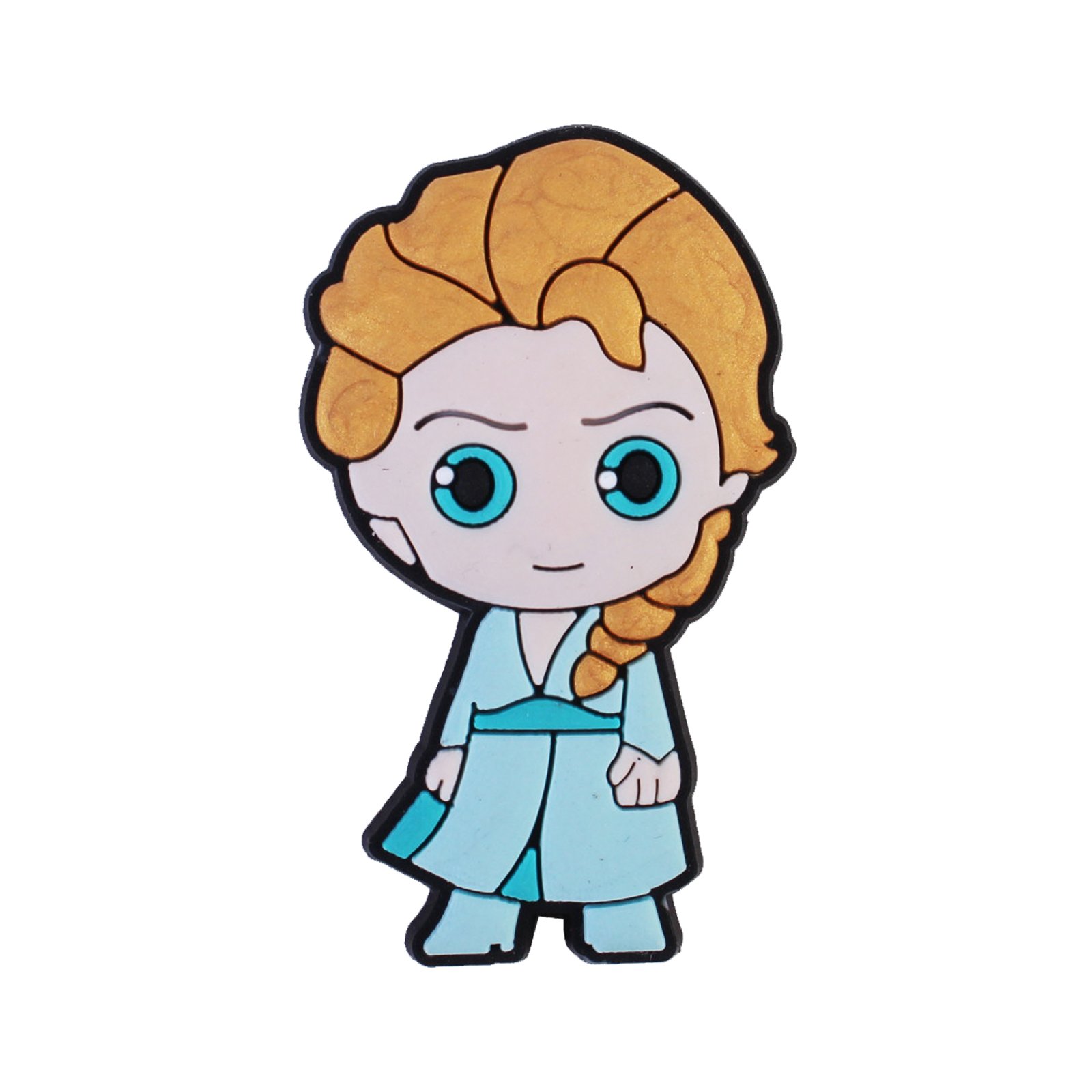 2023 New Arrival Wholesale PVC Custom Design Kawaii Animation Film Characters Princess Shoe Charms Decorations Accessories