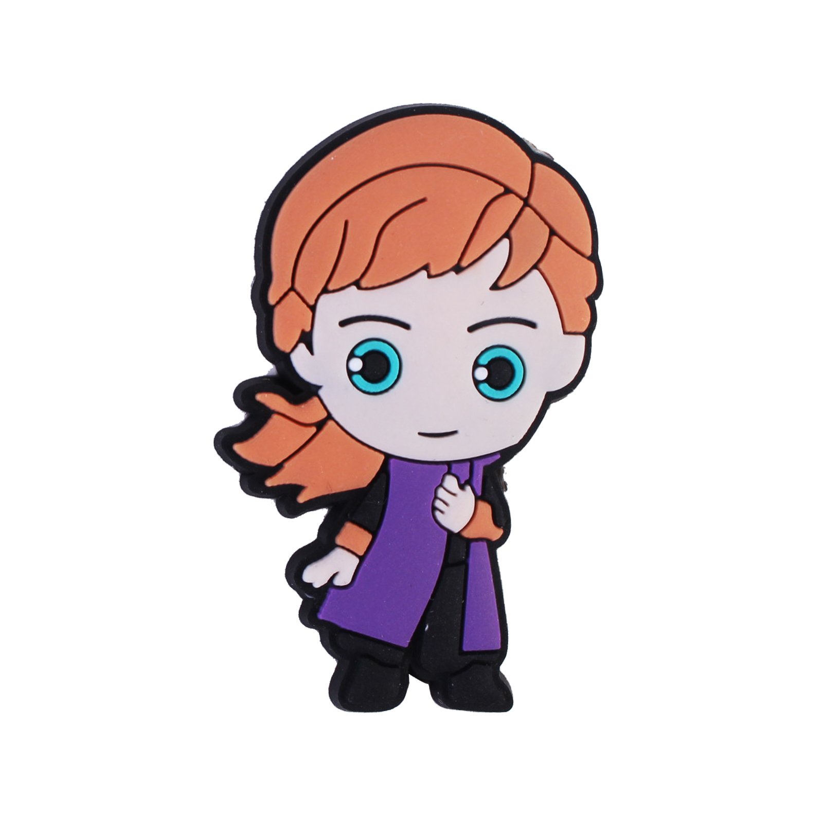 2023 New Arrival Wholesale PVC Custom Design Kawaii Animation Film Characters Princess Shoe Charms Decorations Accessories