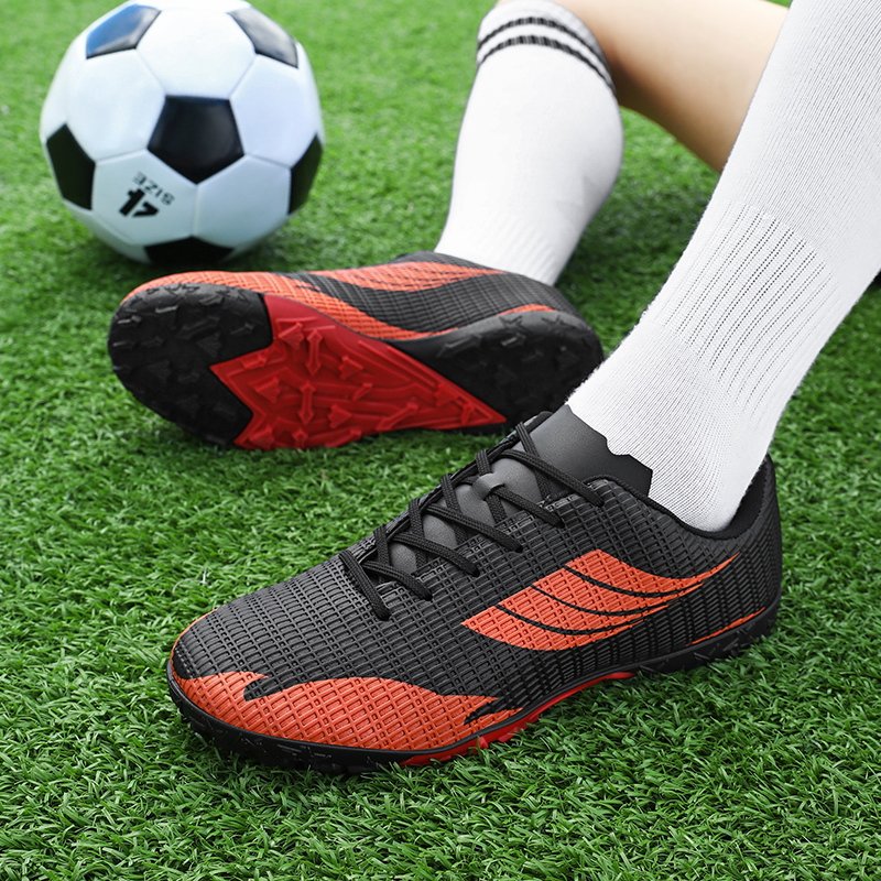 Women Short Nail Soccer Sport Shoes 31-45 Comfortable Football Training Competition Sneakers