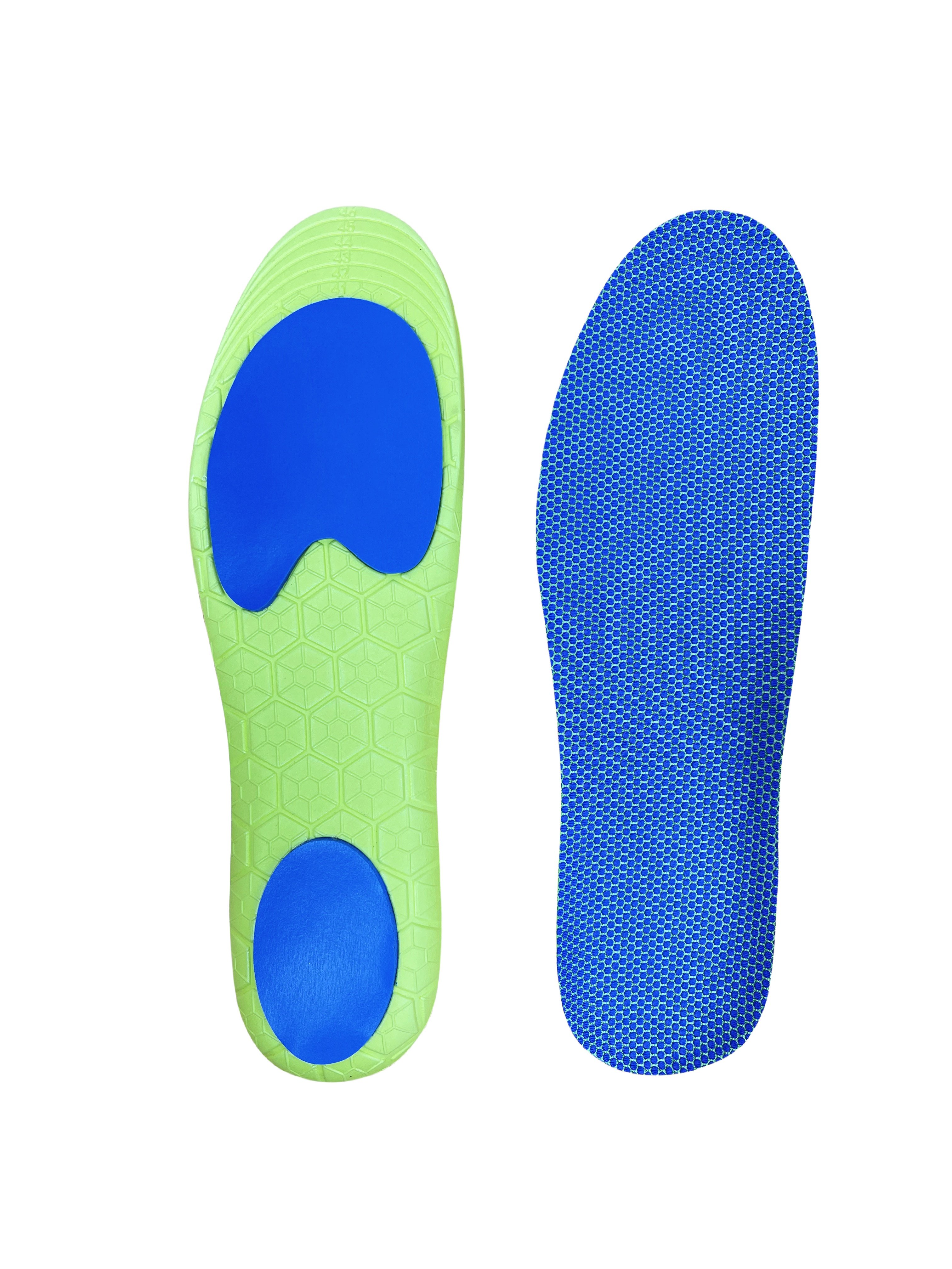 ZINSOLE customizable lightweight cushioning non-slip breathable support anti-bacterial anti-odor soccer eva insoles