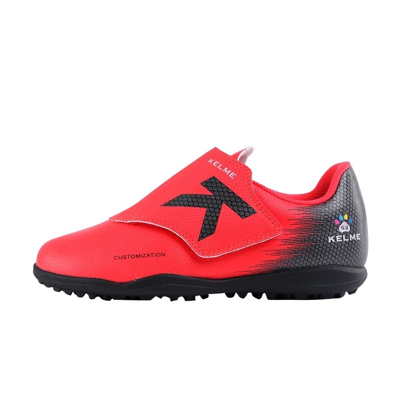 KELME Kids' Soccer Shoes Indoor Football Boots Original Men TF Soccer Cleats Professional Children's Soccer Futsals Sneakers