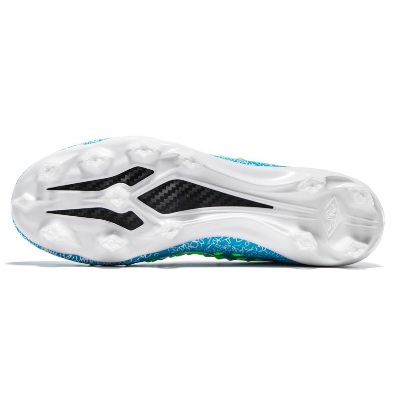 Greatshoes White Football Boots Sports Soccer Shoes,Men Long Spikes Football Shoes Custom Soccer Boots