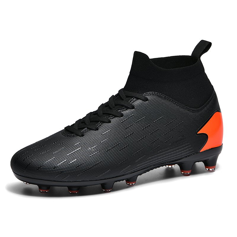 High Ankle Professional Long Nail Anti Slip and Wear-resistant Training Fashion Football Sneakers Soccer Boots for Men