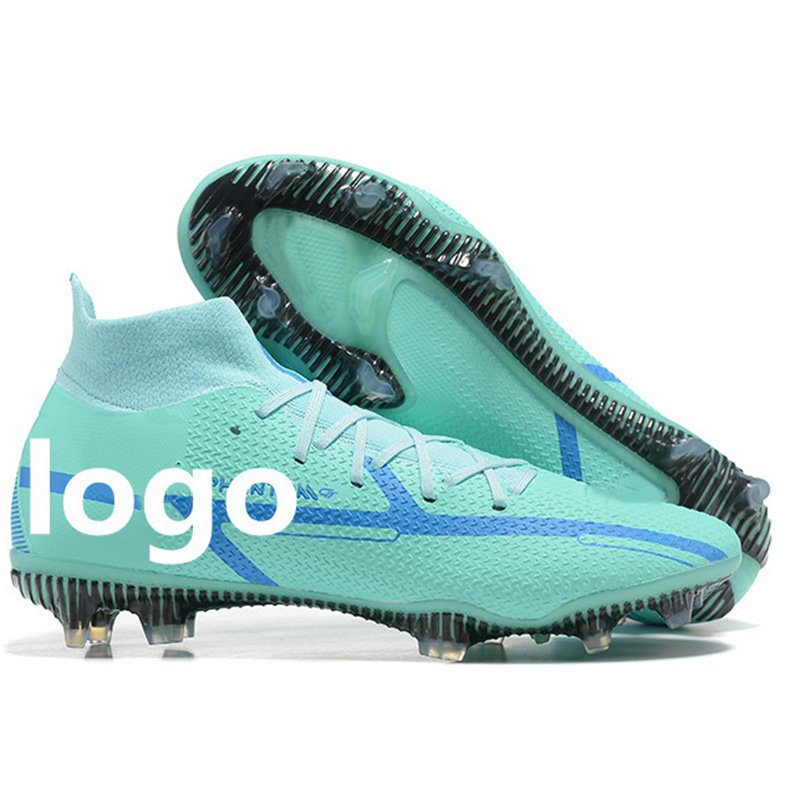 Sports Kids Football Boots Soccer Shoes Custom 2023Fashion Summer Cotton Box