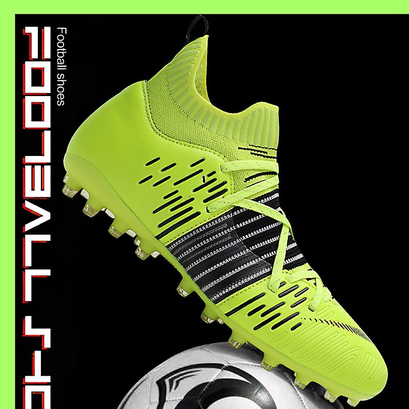 Men Soccer Training Shoes Professional Soccer Cleats Sneaker Unisex Spikes Football Shoes for Athletic