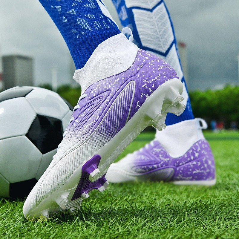Wholesale hot selling Custom OEM Wholesale Football Shoes for Men High Top Quality FG Soccer Shoes Breathable Football Boots Man