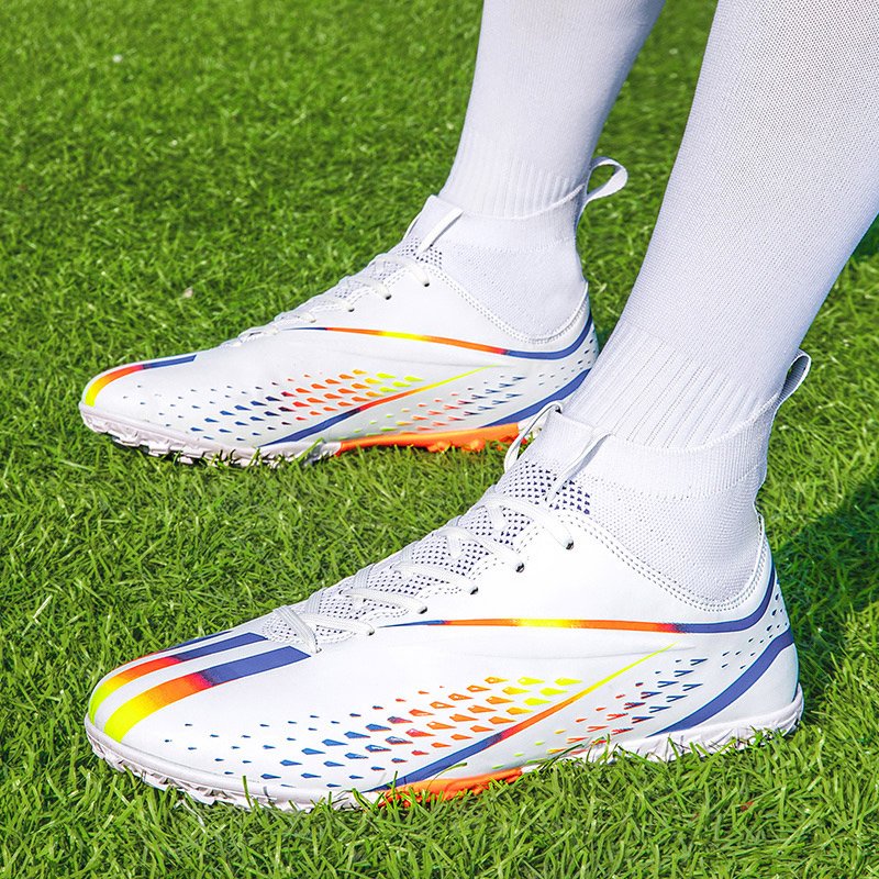 custom shoes with logo Outdoor Non-slip High Quality Football Boots Soccer shoes men new style 2024