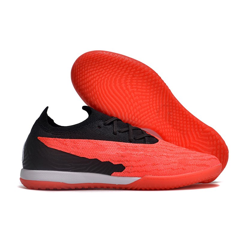 2023 ic New High Ankle Sports Lawn Five Person Indoor Football Shoes for Men's Cheap Rubber Sole Football Boots
