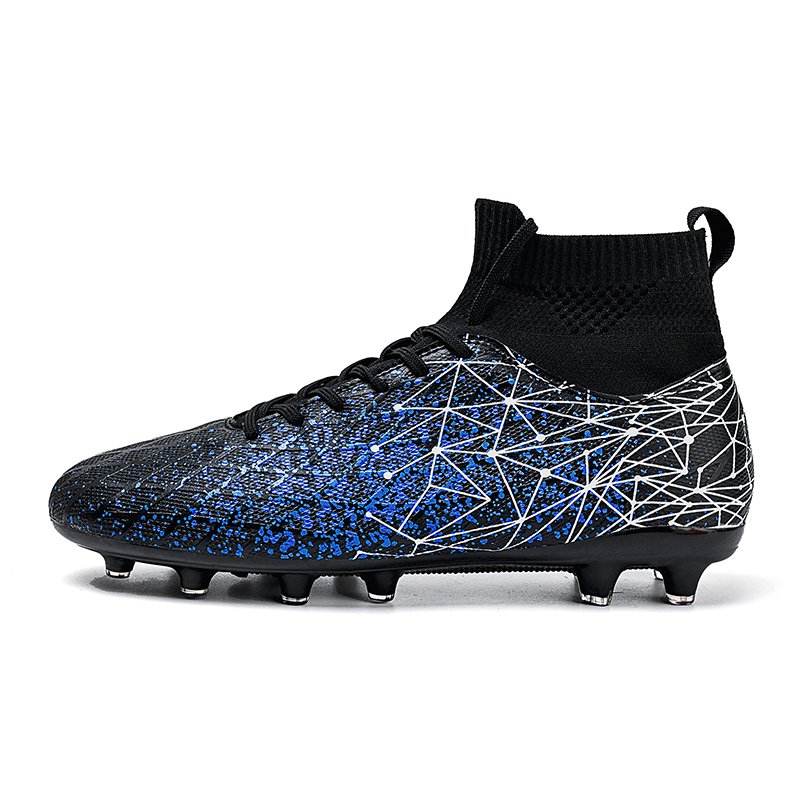 Best Selling Football Boots for Summer Original Full Knitted Waterproof Studded Soccer Shoes Size Range 36-45