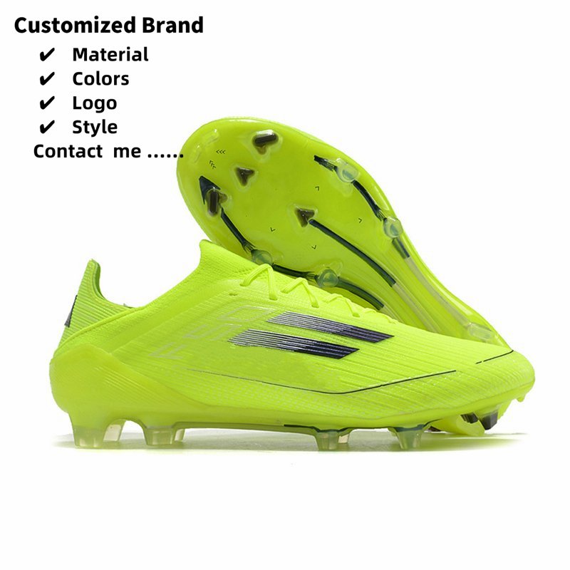 Factory Wholesale Custom Fashion Oem Odm Fg/Tf Solid Trainers Futebol Wear-Resistant Training Soft Light Soccer Cleat Shoes