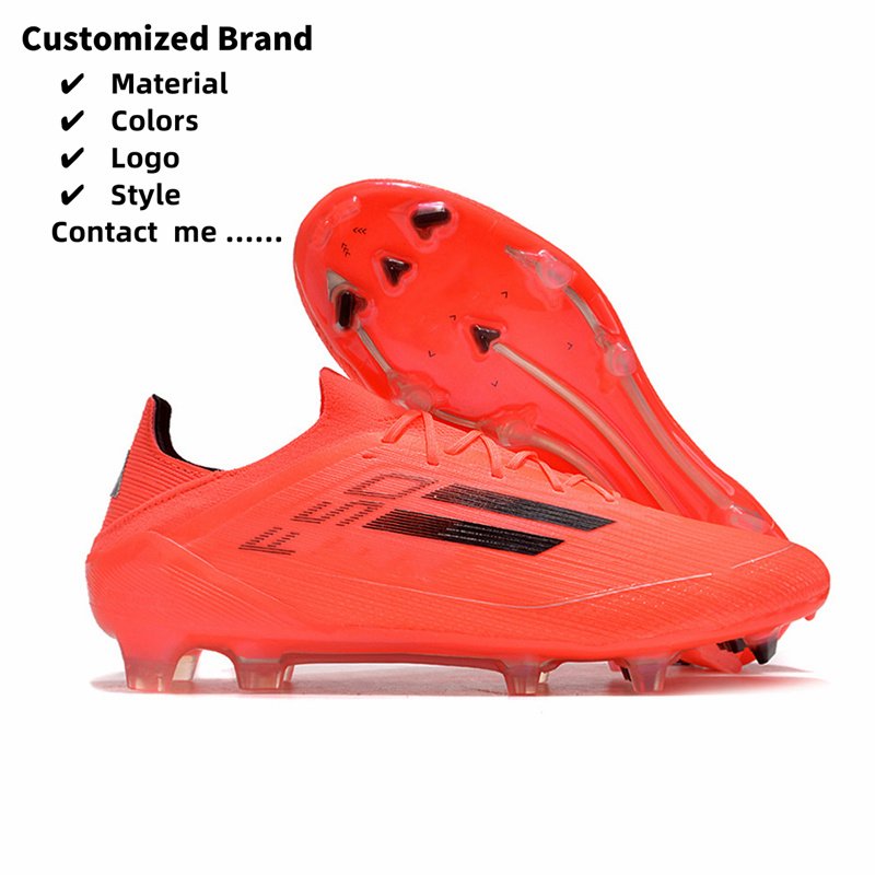 Factory Wholesale Custom Fashion Oem Odm Fg/Tf Solid Trainers Futebol Wear-Resistant Training Soft Light Soccer Cleat Shoes