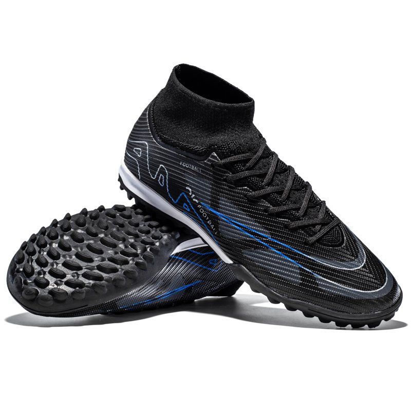 Hot selling soccer shoes factory price cheap outdoor sports and leisure men's football shoes
