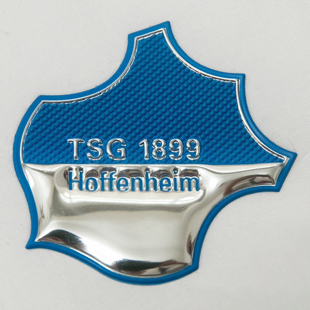 Custom Jersey Tpu Badge 3d Flexstyle Soccer Patch Logo Metallic Embossed Flex Metflex Labels Silicone Tpu Heat Transfer Patch
