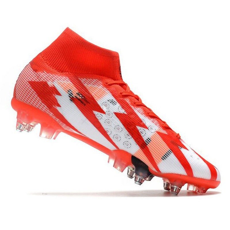 High Quality Men's Soccer Boots Anti-Training High Ankle Cleats Shoes for Outdoor Football Synthetic Upper Summer Winter Seasons