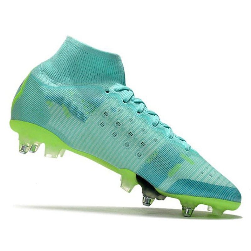 High Quality Men's Soccer Boots Anti-Training High Ankle Cleats Shoes for Outdoor Football Synthetic Upper Summer Winter Seasons