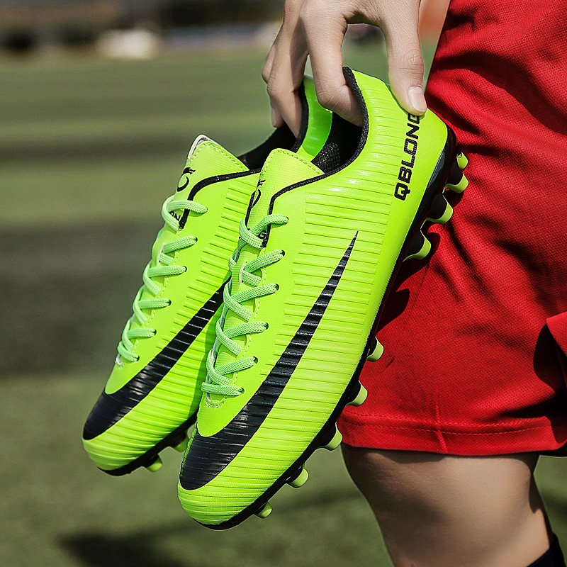 Hot Sell Women Outdoor Ag Football Boots Cleats Spike High Ankle Training Soccer Shoes For Men