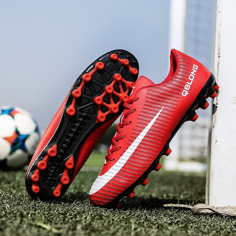 Hot Sell Women Outdoor Ag Football Boots Cleats Spike High Ankle Training Soccer Shoes For Men