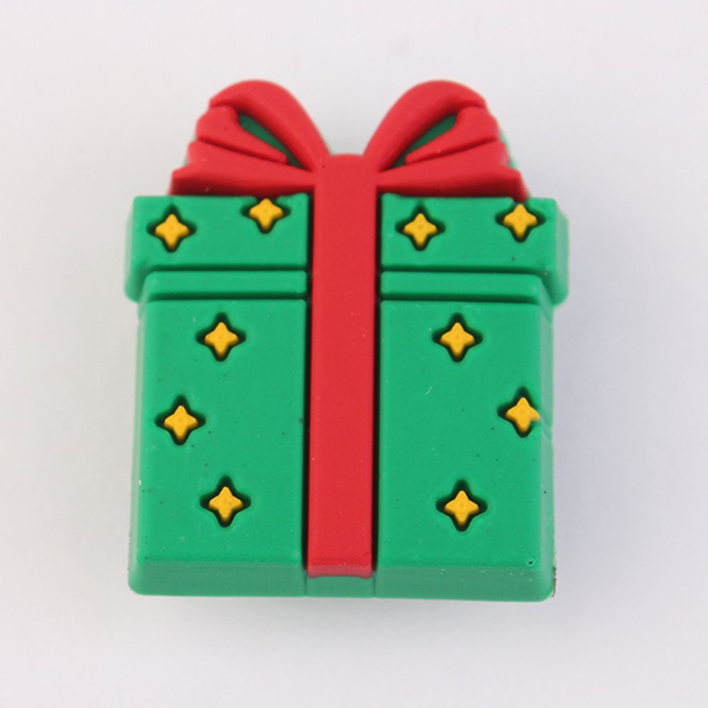 New Arrival 2023 Wholesale Custom Design Cute Santa Christmas Sweater Elk Socks Bell PVC Shoe Charms Decorations Accessories