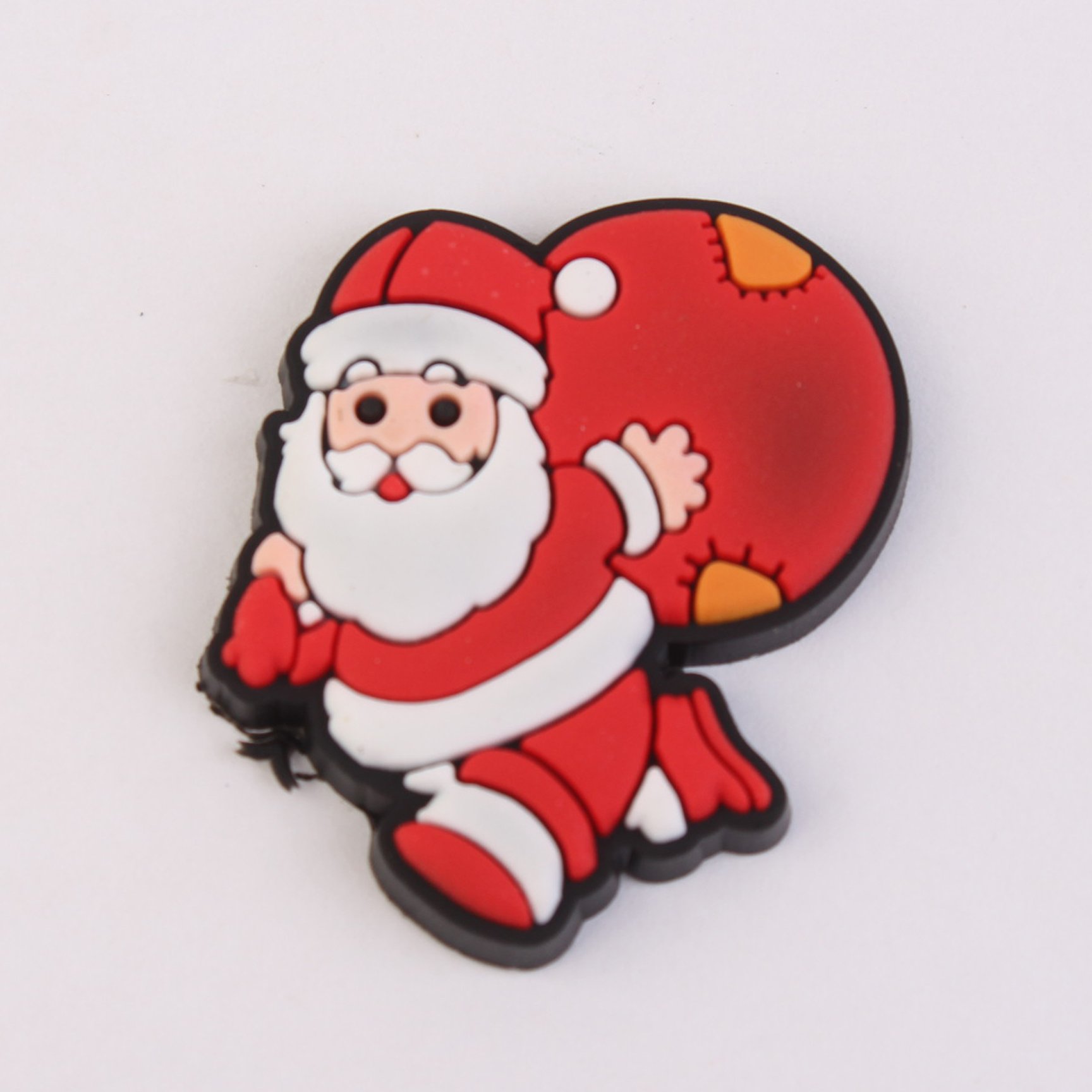 New Arrival 2023 Wholesale Custom Design Cute Santa Christmas Sweater Elk Socks Bell PVC Shoe Charms Decorations Accessories