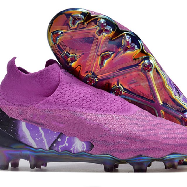 Men's Promotional Knitted Football Boots Non-slip Daily Sports Shoes Training Lowest Price Oem/Odm FG Soccer Shoes