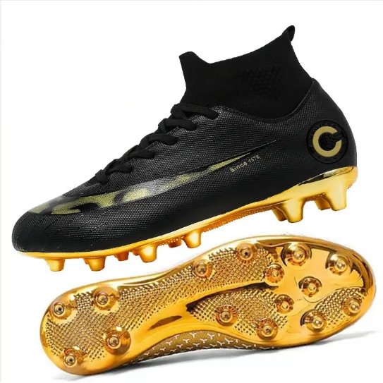 New High Top Football Shoes Broken Nails Soccer Boots Cleats Custom Soccer Shoes Phantom