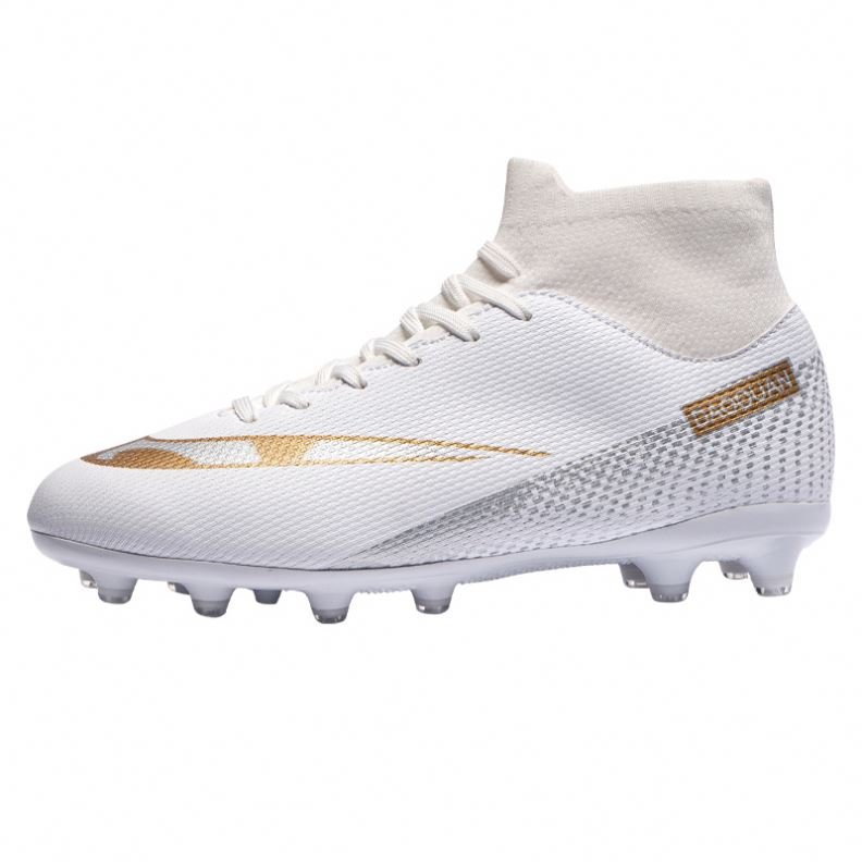 Big size Boy's and Men's Soccer Shoes High Ankle Football Boots Size 35-48 Custom Brand Football Shoes Factory price soccer shoe