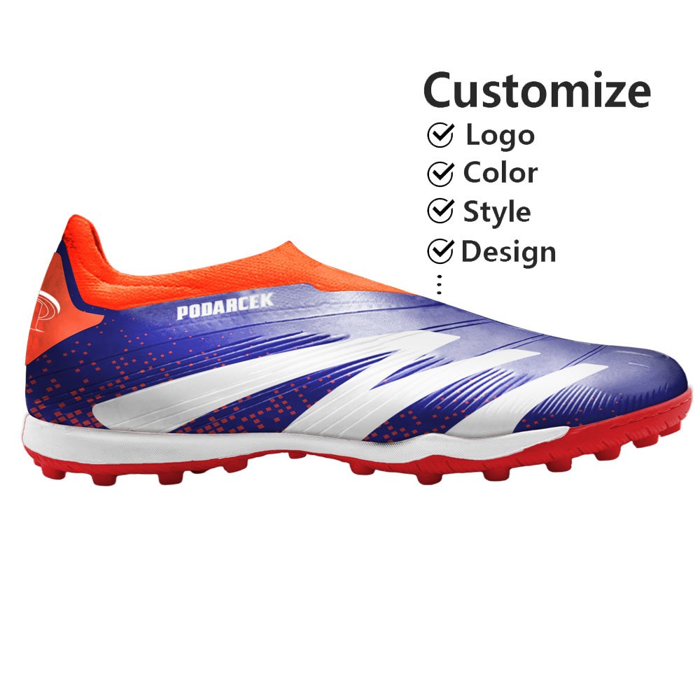 Supplier Customize Professional Training Leather Synthetic Outdoor Soccer Cleats Fustal For Men