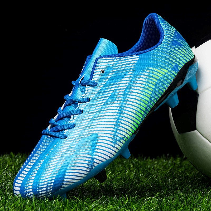 Soccer Shoes Men Football Cleats Soccer Boots Teenager Ankle High Tops Football Shoes Indoor Training Sneaker