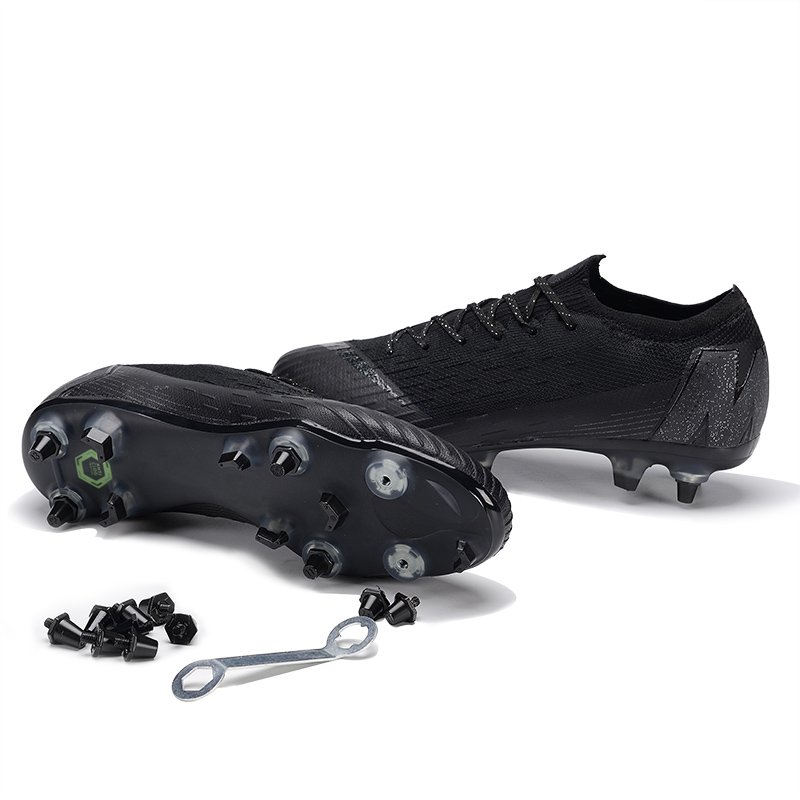 Wholesale Professional Spikes Training Athletic soccer cleats soft ground Superfly High Ankle Outdoor Training SG Football Boots