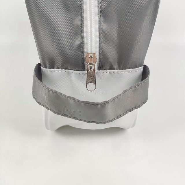 Custom Luxury Polyester Travel Zipper Shoe Bag Soccer Shoes Packaging Dust Proof Shoes Bag For Travel