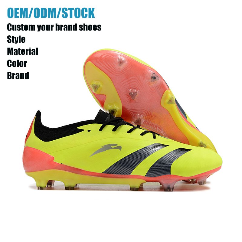 Hot selling high-quality football boots for children's training, anti slip football shoes manufacturer customized soccer shoes