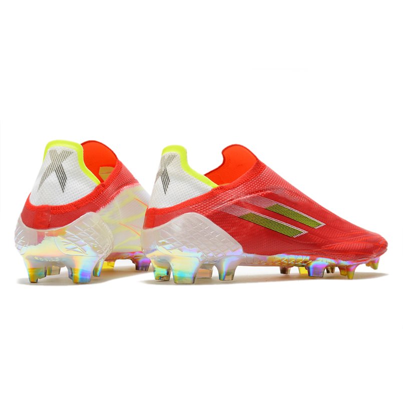 Red Black Cleats Factory Wholesale Low Ankle FG Football Boots, X SPEEDFLOW+ FG Soccer Shoes