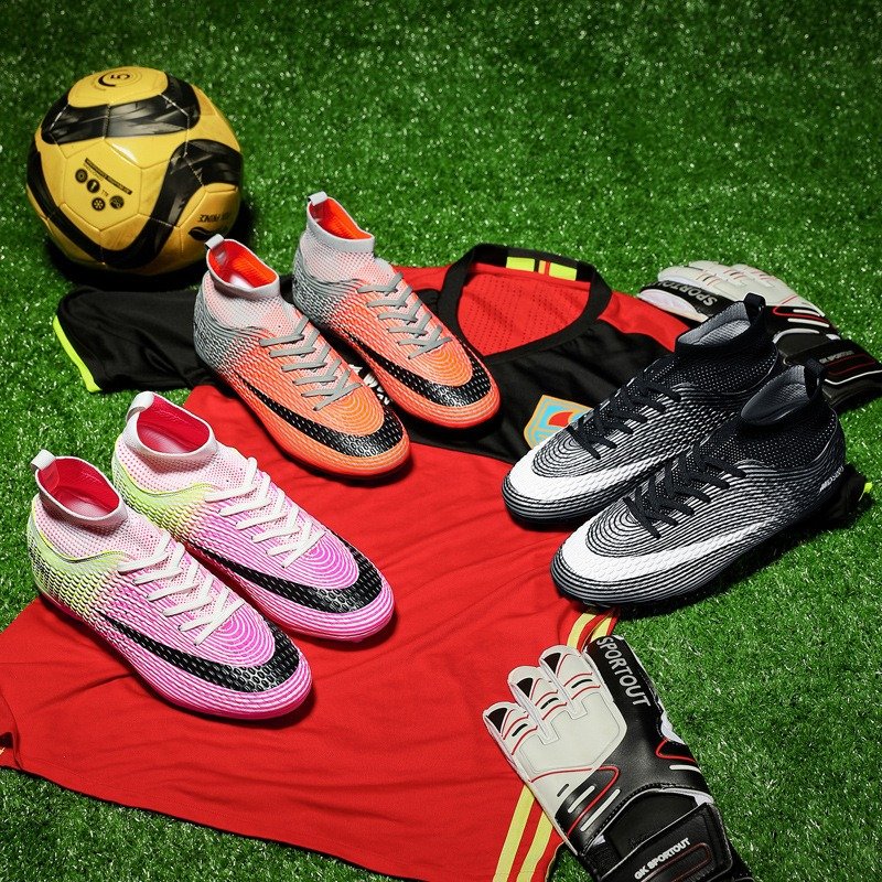 31-48 wholesale New style cheap price football shoes hot selling football boots soccer shoes for men football shoes soccer boots