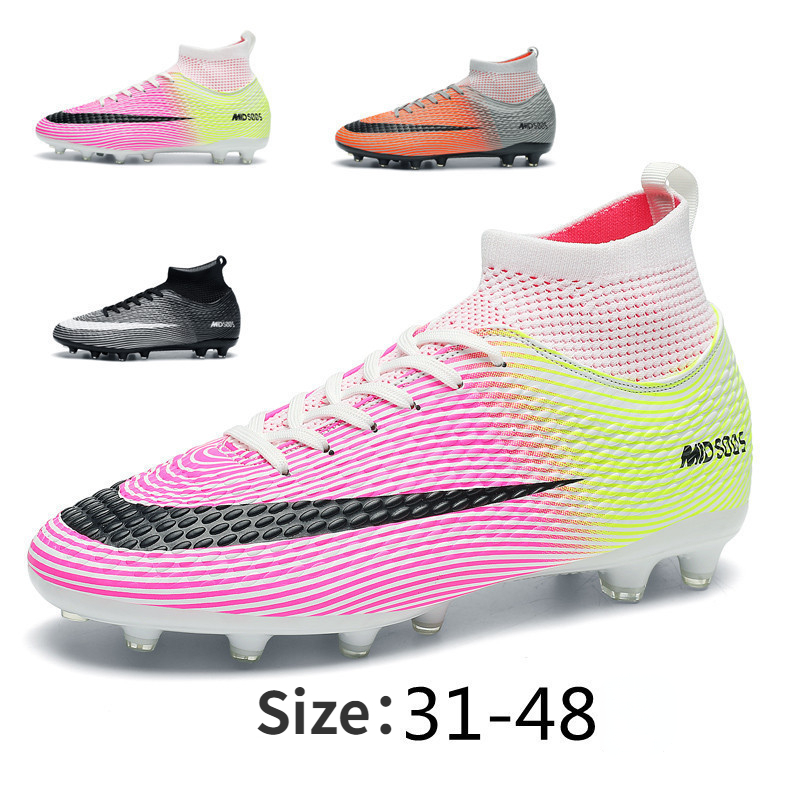 31-48 wholesale New style cheap price football shoes hot selling football boots soccer shoes for men football shoes soccer boots