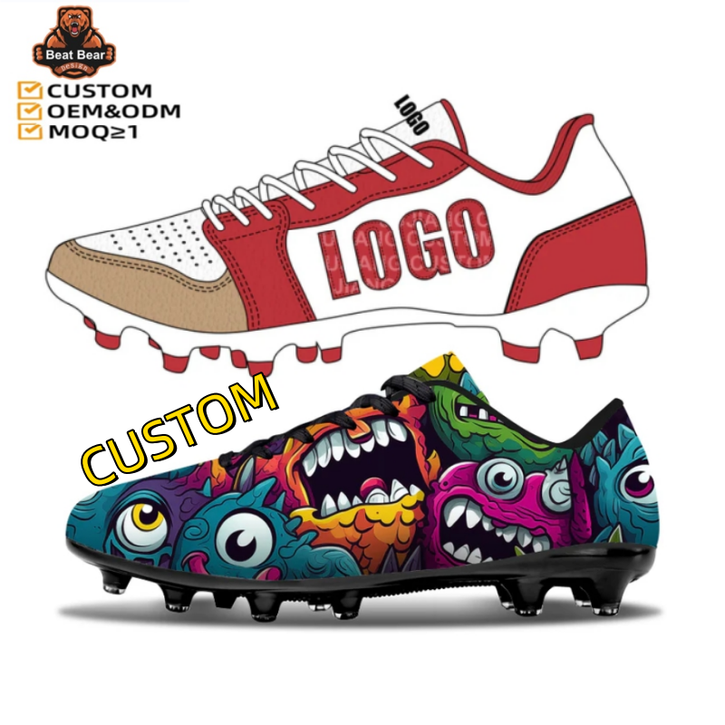 Men Turf Indoor Soccer Shoes Cleats Original Superfly Futsal Football Boots Men custom design football shoes custom soccer shoes
