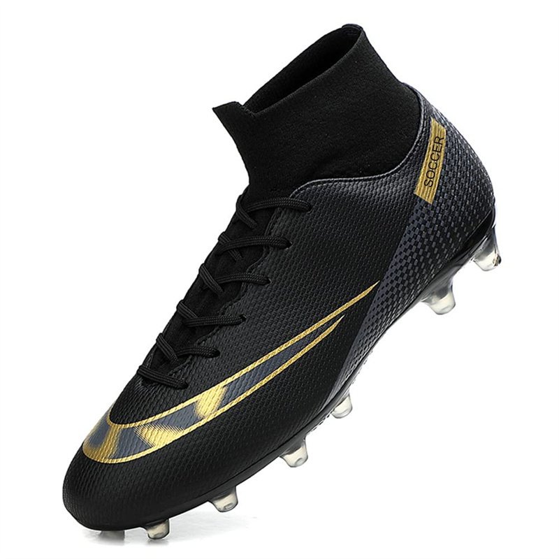 Mens Indoor Outdoor Competition Training Athletic Big Boy's Sneaker Soccer Spikes Professional Turf Soccer Shoes